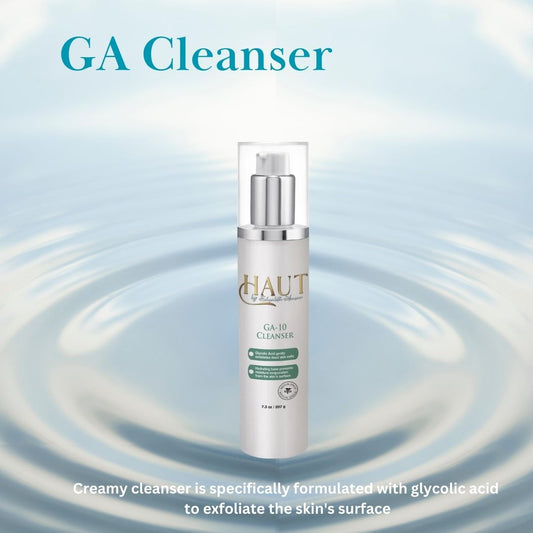 SKIN CARE Face cleanser with Glycolic Acid for resurface the skin